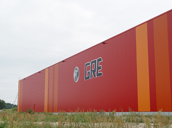 Lagerhalle gebaut für unseren Kunden Grand River Enterprises