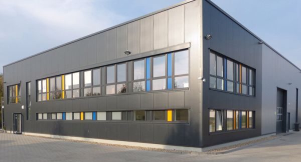 Produktionshalle unseres Kunden Römmler Kunststofftechnik