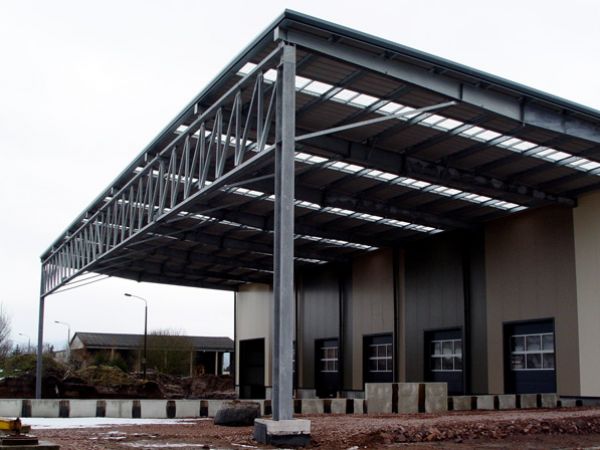 Logistikhalle gebaut für unseren Kunden Logistikzentrum Barchfeld