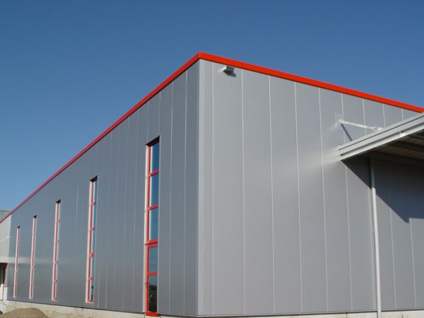 Produktionshalle gebaut für unseren Kunden FensterART